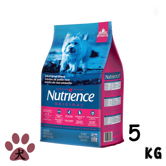 Nutrience 紐崔斯 田園糧低敏配方-小型成犬5kg(雞肉+糙米)