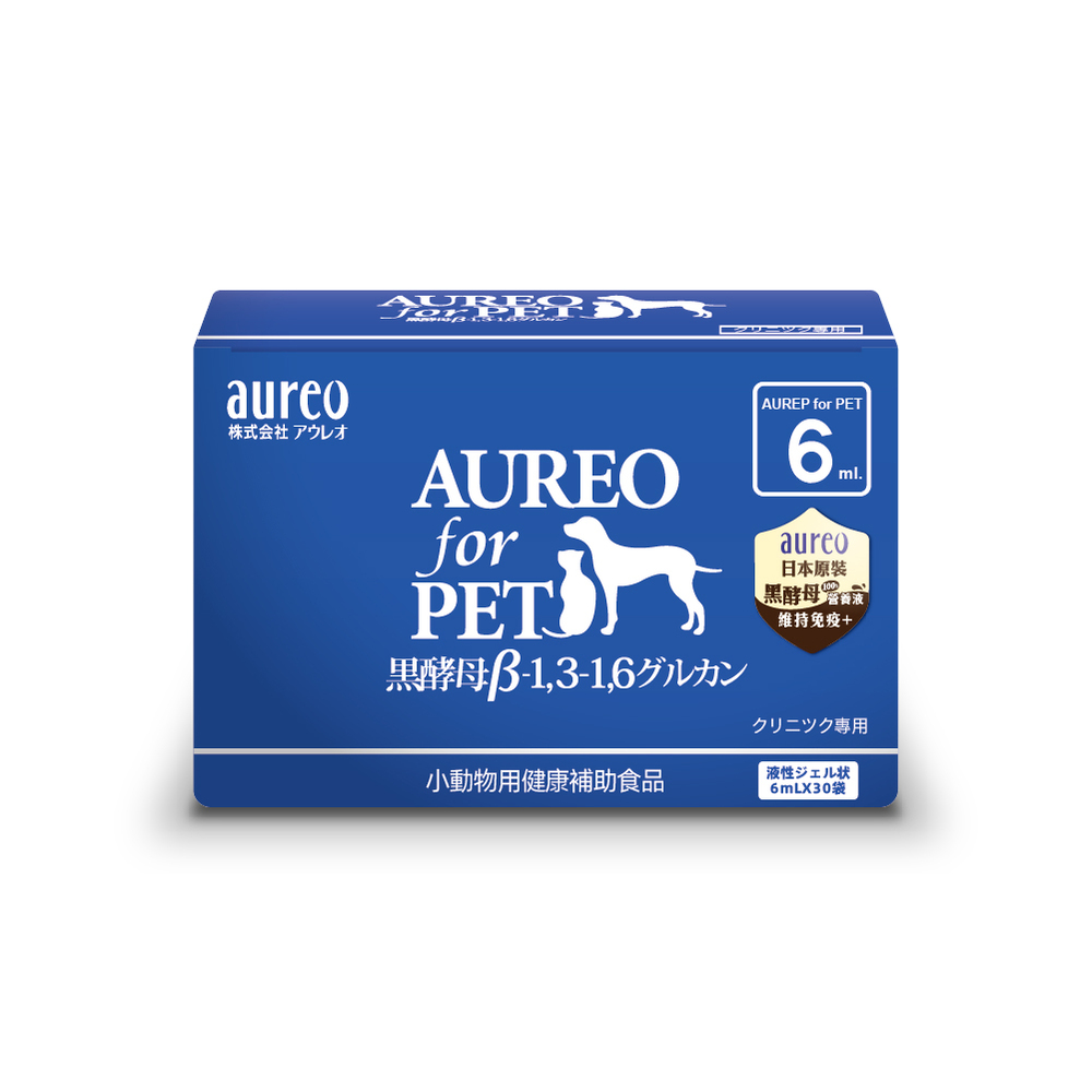 Aureo 黑酵母-寵物營養口服液6mlx30入(狗貓皆可/維持免疫力/寵物保健)
