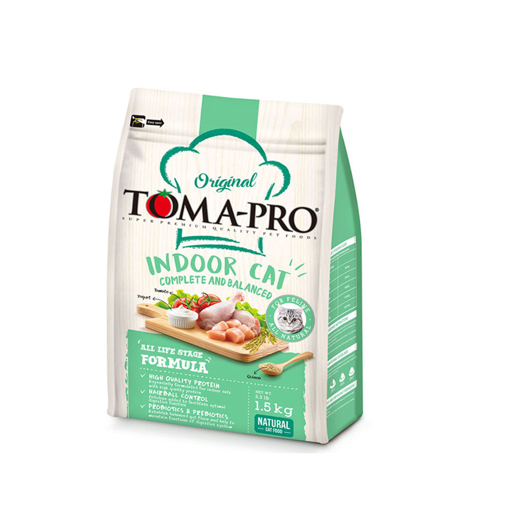 TOMA-PRO 優格 室內貓低活動量雞肉+米飼料 / 乾糧-3公斤