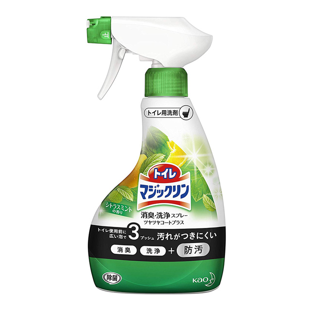 【日本】廁所除臭清潔噴劑380ml-柑橘薄荷