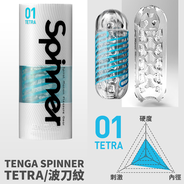 TENGA 【精選】 SPINNER自慰器01-TETRA