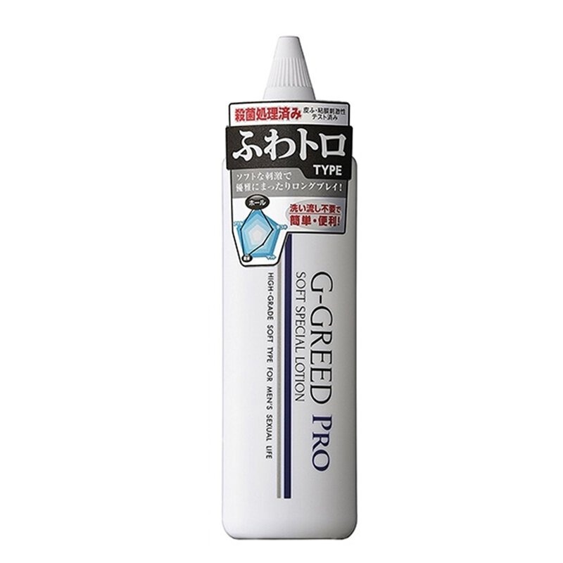 Sex Toys 日本AV男優 田淵正浩 大推薦 日本G-GREED PRO 男用自慰器專用抗菌潤滑凝膠 長效滑順型 銀