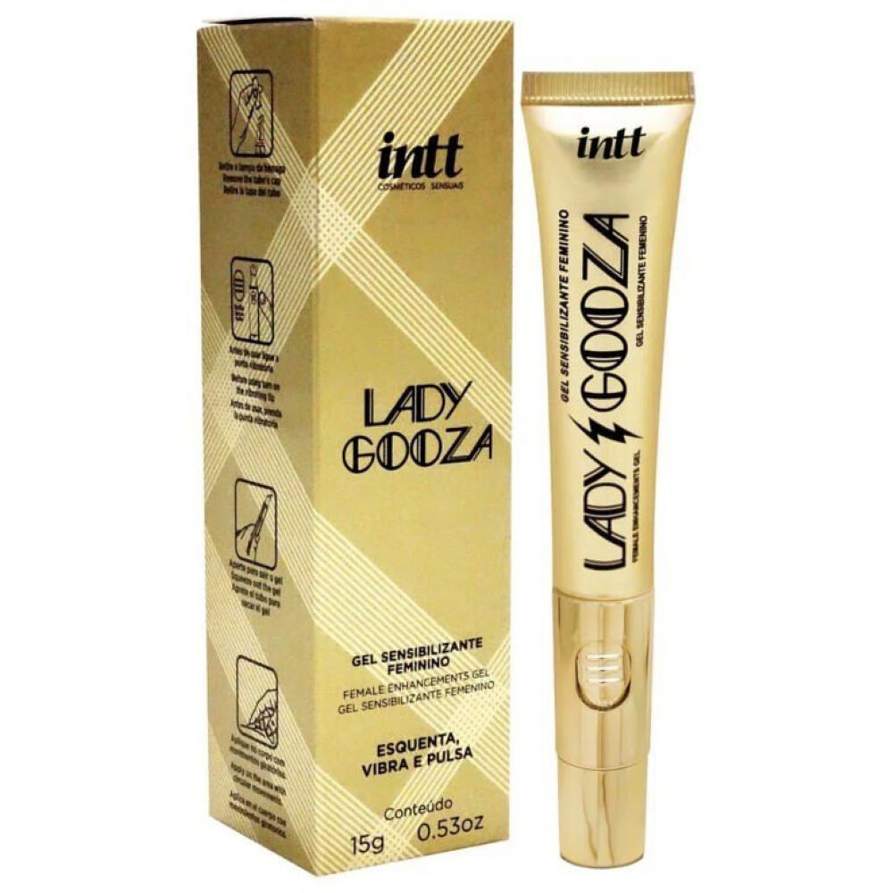 Intt 巴西 LADY GOOZA 古薩夫人 女性高潮增強液+震動器 15g
