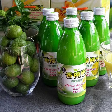 台灣香檬 【南紡購物中心】 【 守佳健康】100%原汁300ml/瓶6瓶入