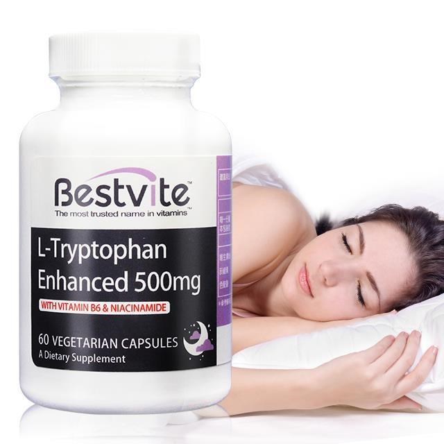 Bestvite 必賜力 色胺酸膠囊1瓶(60顆)