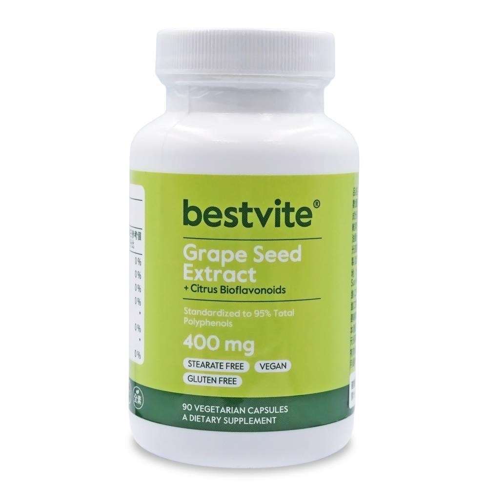Bestvite 必賜力 葡萄籽精華膠囊1瓶(90顆)