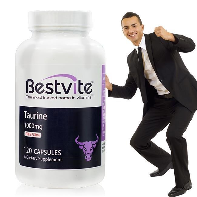 Bestvite 必賜力 牛磺酸膠囊1瓶(120顆)