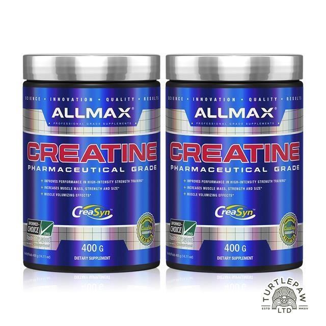 【加拿大ALLMAX】奧美仕肌酸粉末2瓶組 (400公克*2瓶)