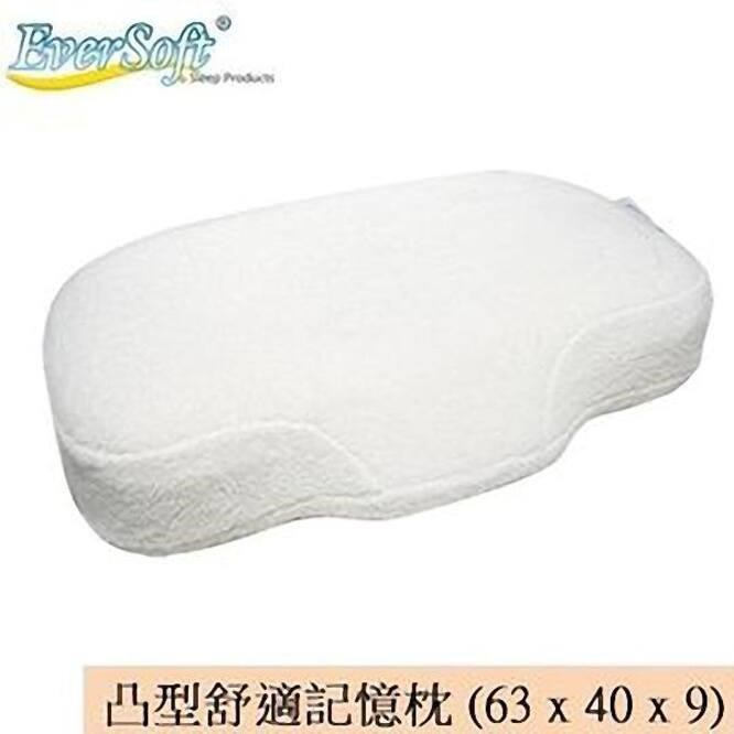 Ever Soft 寶貝墊 凸型舒眠記憶 枕頭 (63 x 40 x 9)