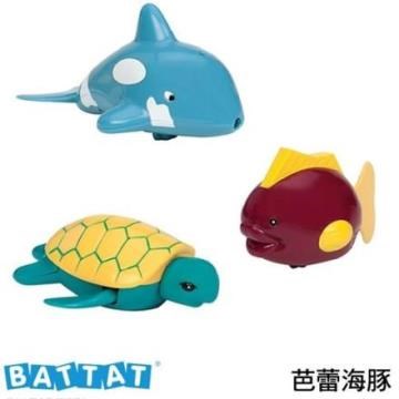 B.Toys 【南紡購物中心】 【美國 感統玩具】打水漂漂(芭蕾海豚)