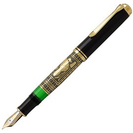 Pelikan 百利金 TOLEDO 18K雙色筆尖大金雕鋼筆(M900)限量紀念鋼筆禮盒