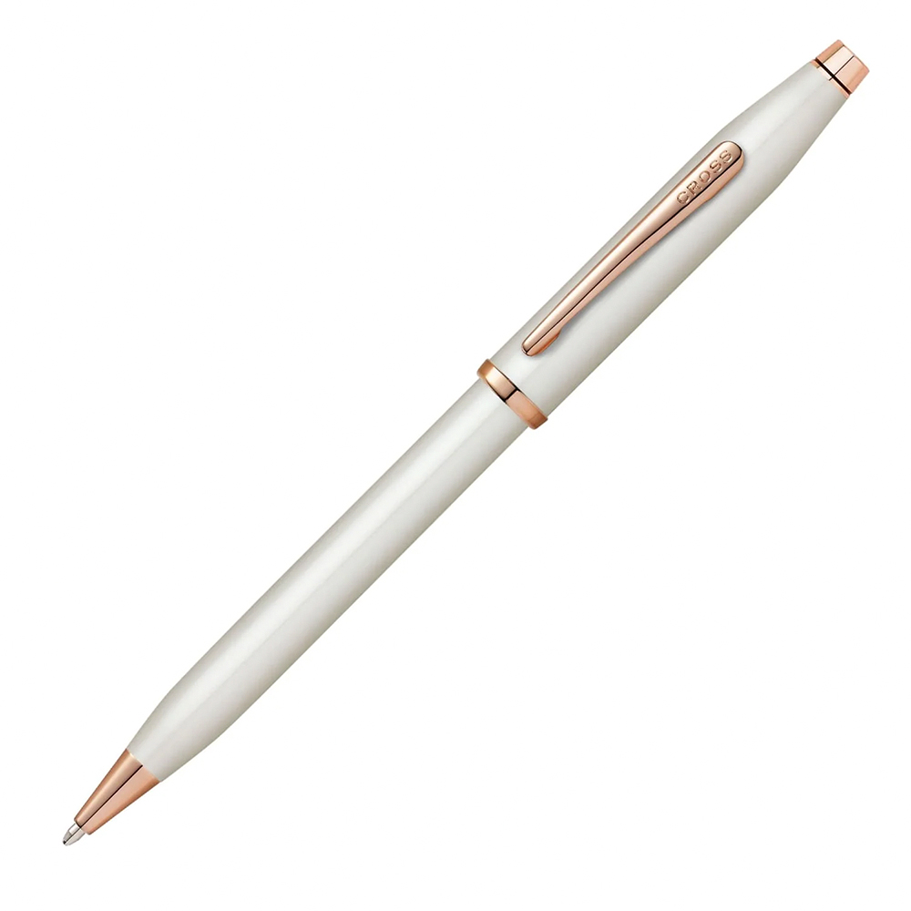 CROSS 高仕 Century II 新世紀 珍珠白亮漆 原子筆*AT0082WG-113《買筆送筆芯  》