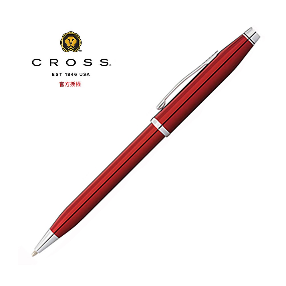 CROSS 高仕 新世紀系列 紅寶石亮漆 原子筆 AT0082WG-88