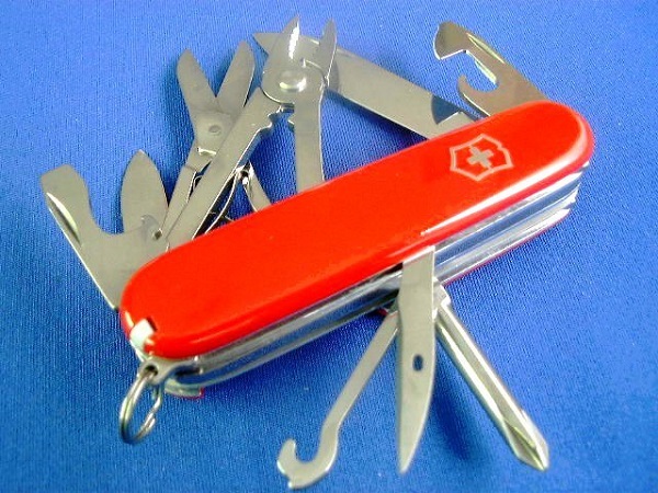VICTORINOX 瑞士維氏 瑞士製造 高級修補匠Deluxe Tinker系列-經典17用瑞士刀(1.4723)