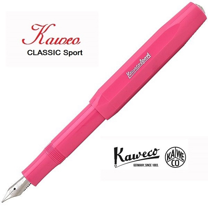 Kaweco 德國 Sport Classic 經典系列粉紅桿鋼筆(特價)