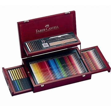 Faber-Castell 輝柏藝術家級古典木盒典藏組合套裝* 110086 Faber-Castell 輝柏藝術家級古典木盒典藏組合套裝* 110086