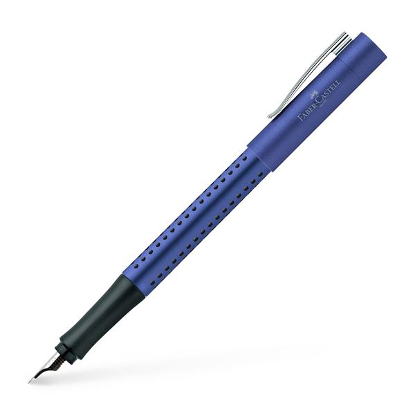 Faber-Castell 輝柏 德國 GRIP霧藍鋼筆組