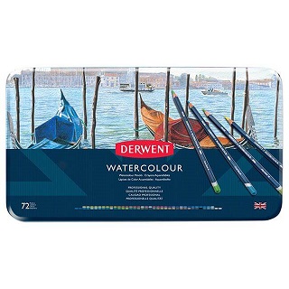 DERWENT WATERCOLOUR 色鉛筆 DERWENT watercolor 水溶性72C色鉛筆*32889 - PChome 24h購物