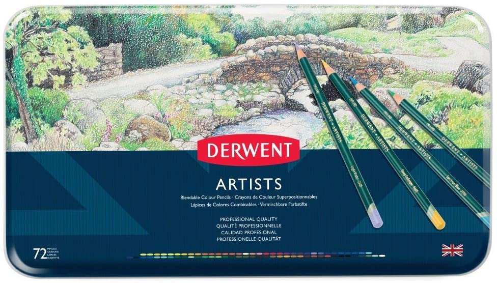 DERWENT ARTISTS 72色 色鉛筆セット DERWENT ARTISTS 72色 色鉛筆セット