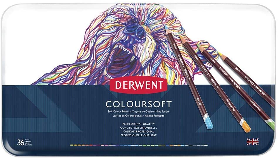 DERWENT 色鉛筆 Artists36 DERWENT colorset 軟性顏色鉛筆系列36色入*07401028 - PChome