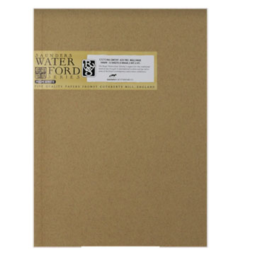 Saunders Waterford 山度士瓦特夫 英國 山度士 超白水彩紙本 8K- 300g (膠裝本)2本入