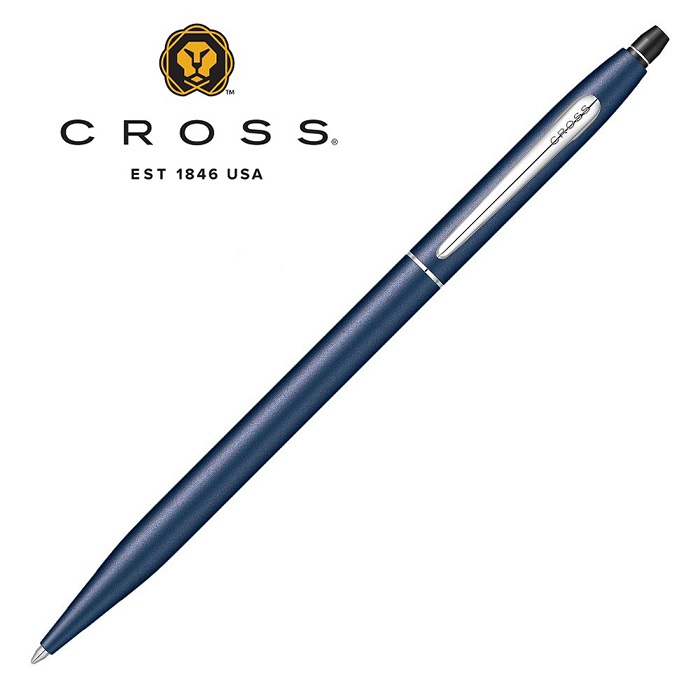 CROSS 高仕 立卡 (Click)系列午夜霧藍原子筆(免費刻字)
