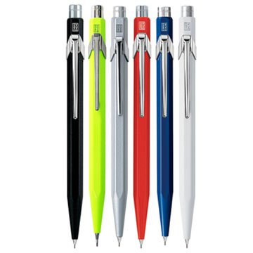 CARAN d'ACHE 瑞士卡達 Caran dAche Classic 849 Original經典系列自動鉛筆5支入組
