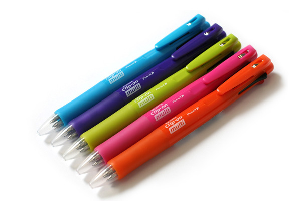 ZEBRA 斑馬10色塑膠筆桿五合一多功能原子筆(四色原子筆0.7+自動 