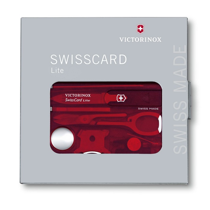 VICTORINOX 瑞士維氏 維式13用名片型瑞士LED燈刀 0.7100.T
