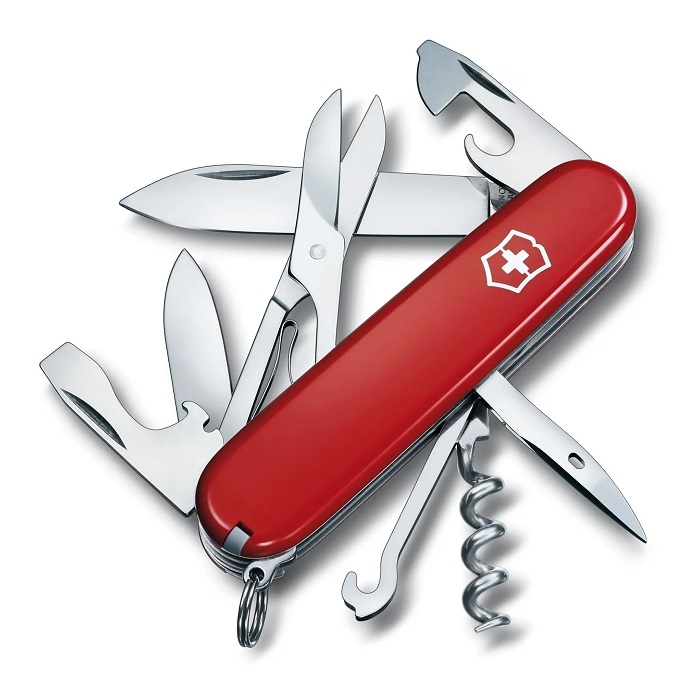 VICTORINOX 瑞士維氏 式12用瑞士刀(紅)*1.3703