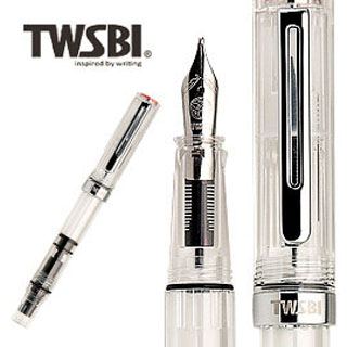TWSBI 三文堂 台灣 鋼筆 ECO 透明 F