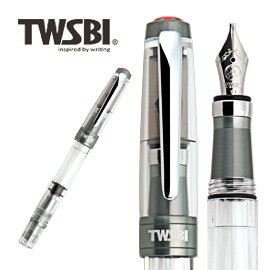 TWSBI 三文堂 台灣 鋼筆 鑽石 580 AL R 銀灰 M