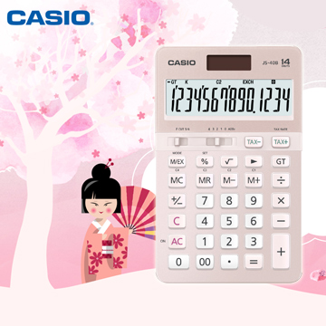 CASIO 卡西歐 季節限定櫻花機 14位元 (JS-40B-PK)