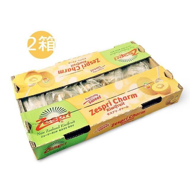 鮮果日誌 紐西蘭 Zespri 金圓頭奇異果2箱(25-27顆/一箱)