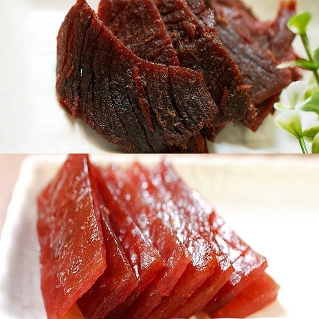 這一包 頂級牛/豬肉乾 超值20入(各10包)(附專用叉)