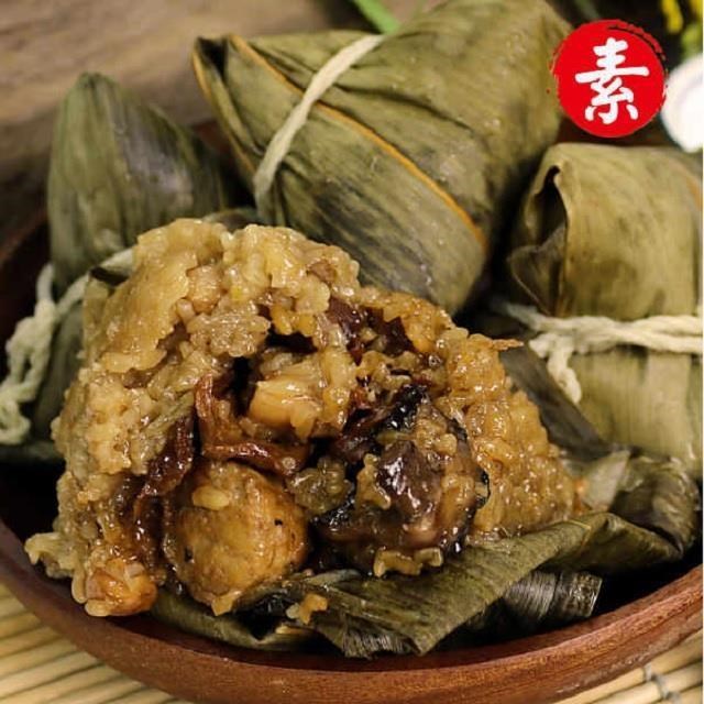 陳媽媽 養生中藥素干貝肉粽(10顆)