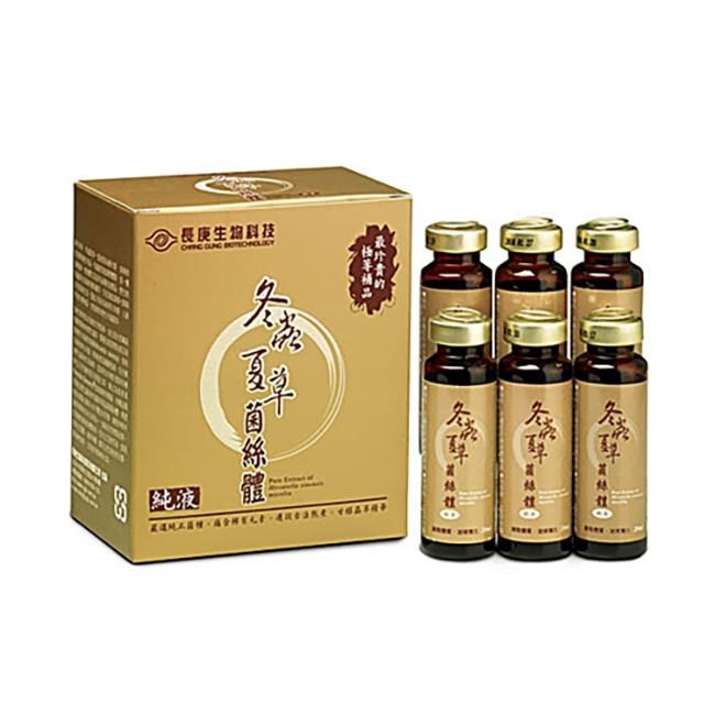 長庚生技】冬蟲夏草純液x6盒_隨身裝(6瓶/盒) - PChome 24h購物