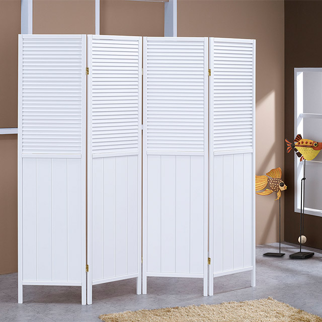 屏風　本式　C C&B 小和田高度104cn四面木格小屏風- PChome 24h購物