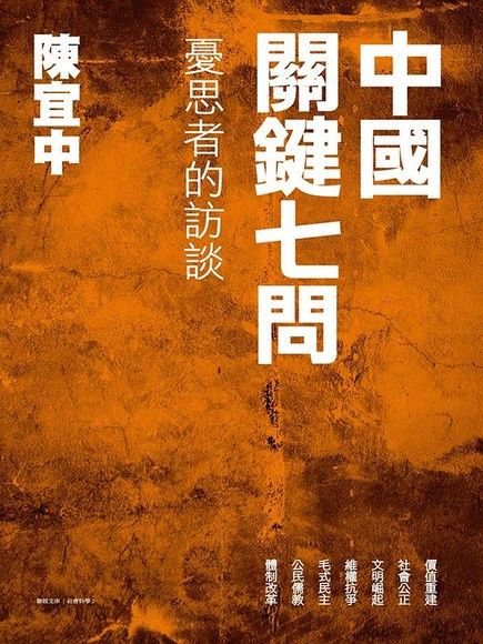 中國關鍵七問：憂思者的訪談（電子書）