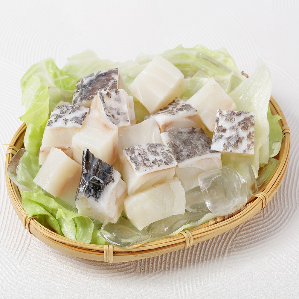 華得水產 龍膽石斑魚頭切丁8包組(300g/包)