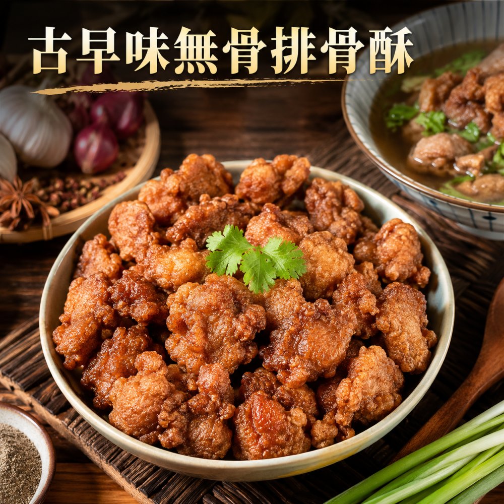 海肉管家 懷舊風味香酥無骨排骨酥(5包_250g/包)