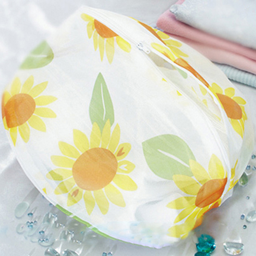 一品川流 花漾細網洗衣袋丸型-35cm - 12入（其他規格）